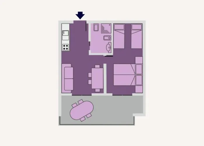 Apartmán Vibrant With Pool-beahost